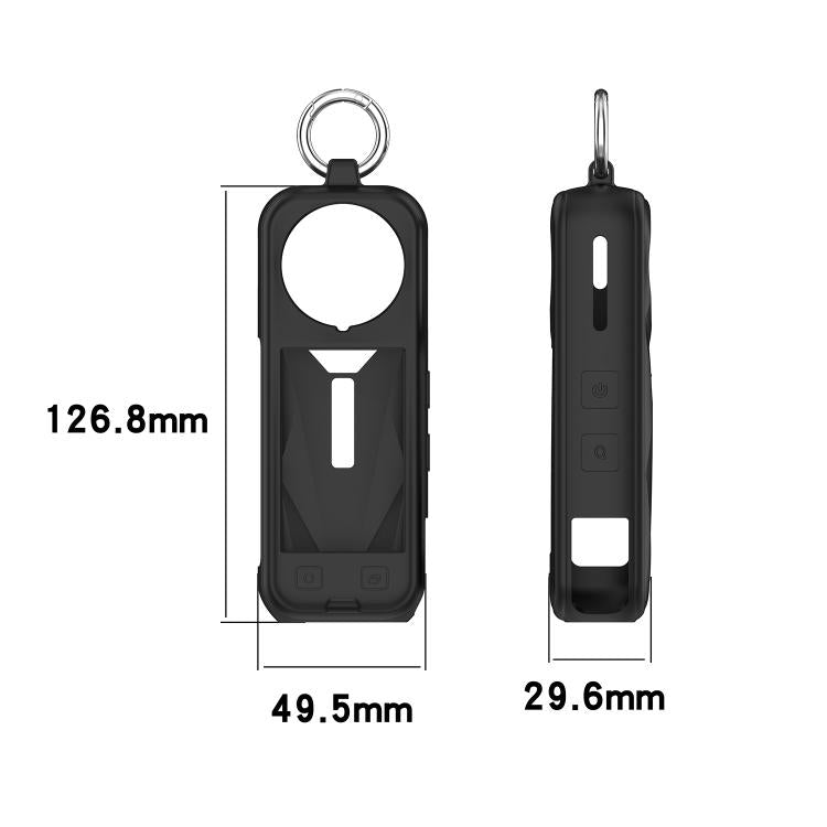 For Insta360 X5 Silicone Protective Case(Dark Gray) - free shipping - PMC TechLife - Order now!