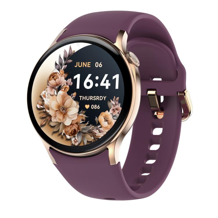 Sense 6 1.43 AMOLED Screen IP68 Waterproof Bluetooth Call Smartwatch Supports Health Monitoring(Wine Red) - free shipping - PMC TechLife - Order now!