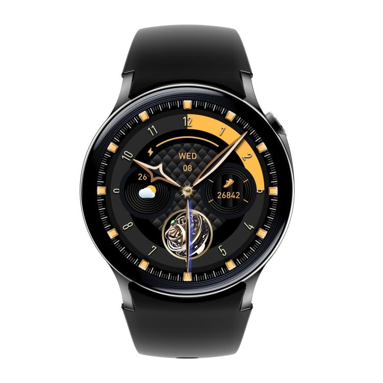 Sense 6 1.43 AMOLED Screen IP68 Waterproof Bluetooth Call Smartwatch Supports Health Monitoring(Black) - free shipping - PMC TechLife - Order now!