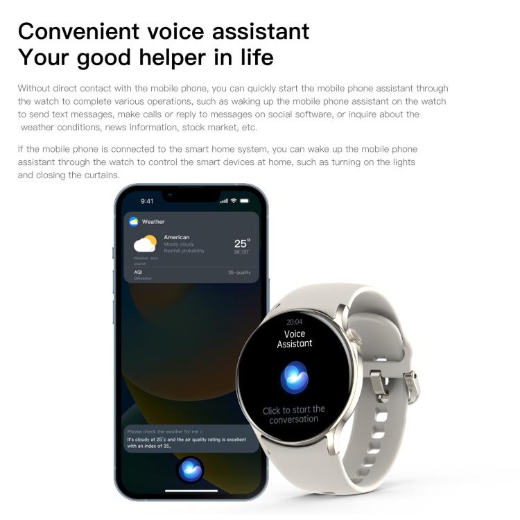 Sense 6 1.43 AMOLED Screen IP68 Waterproof Bluetooth Call Smartwatch Supports Health Monitoring(Purple) - free shipping - PMC TechLife - Order now!