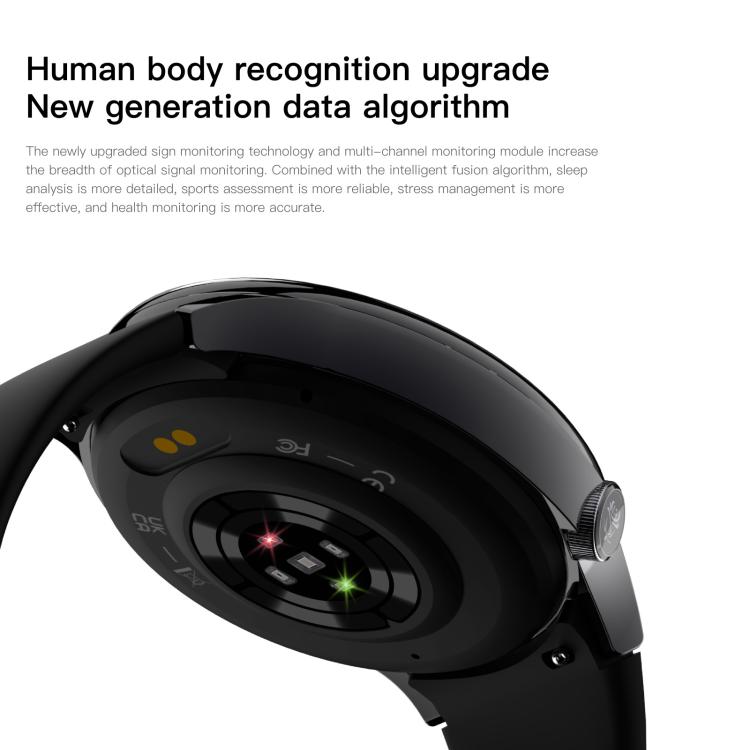 Sense 6 1.43 AMOLED Screen IP68 Waterproof Bluetooth Call Smartwatch Supports Health Monitoring(Starlight) - free shipping - PMC TechLife - Order now!