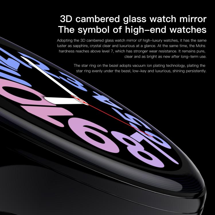 Sense 6 1.43 AMOLED Screen IP68 Waterproof Bluetooth Call Smartwatch Supports Health Monitoring(Wine Red) - free shipping - PMC TechLife - Order now!