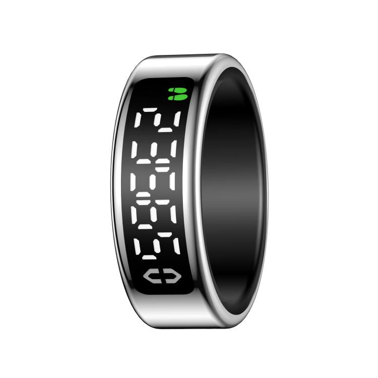 SY01 SIZE 10 Smart Ring, Support Heart Rate / Blood Oxygen / Sleep Monitoring / Multiple Sport Modes(Silver) - free shipping - PMC TechLife - Order now!