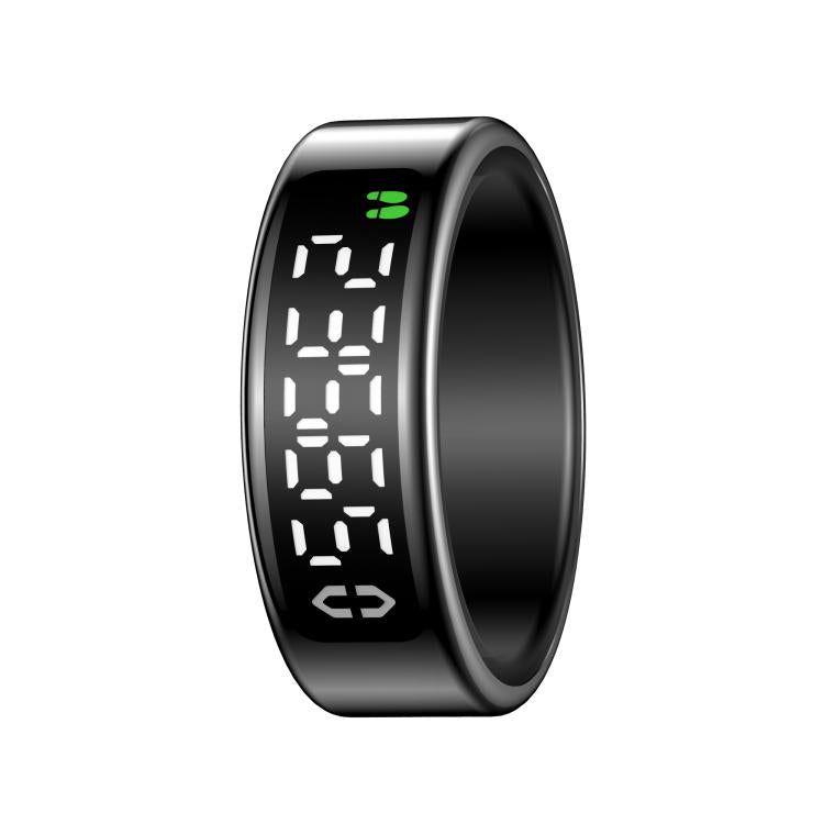 SY01 SIZE 12 Smart Ring, Support Heart Rate / Blood Oxygen / Sleep Monitoring / Multiple Sport Modes(Black) - free shipping - PMC TechLife - Order now!
