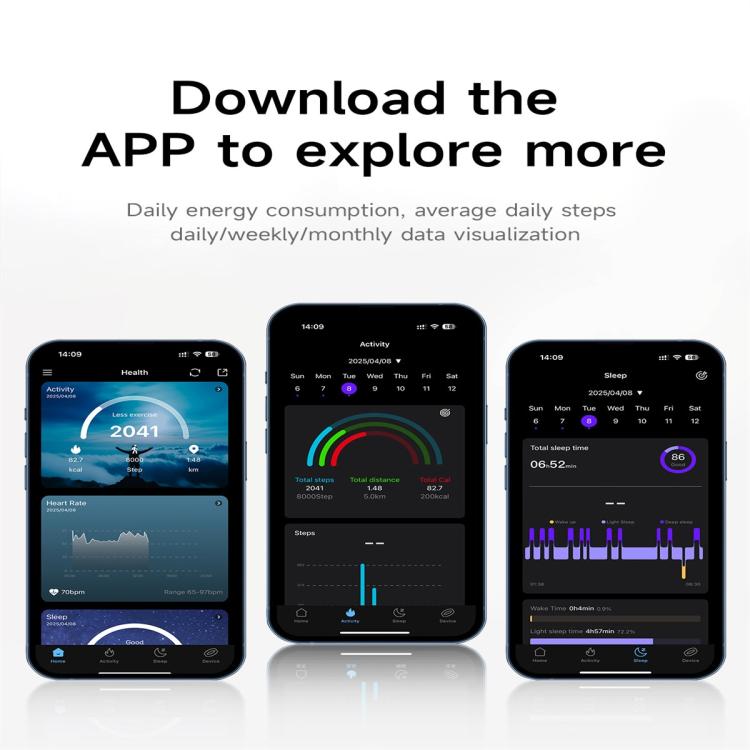 SY01 SIZE 13 Smart Ring, Support Heart Rate / Blood Oxygen / Sleep Monitoring / Multiple Sport Modes(Black) - free shipping - PMC TechLife - Order now!