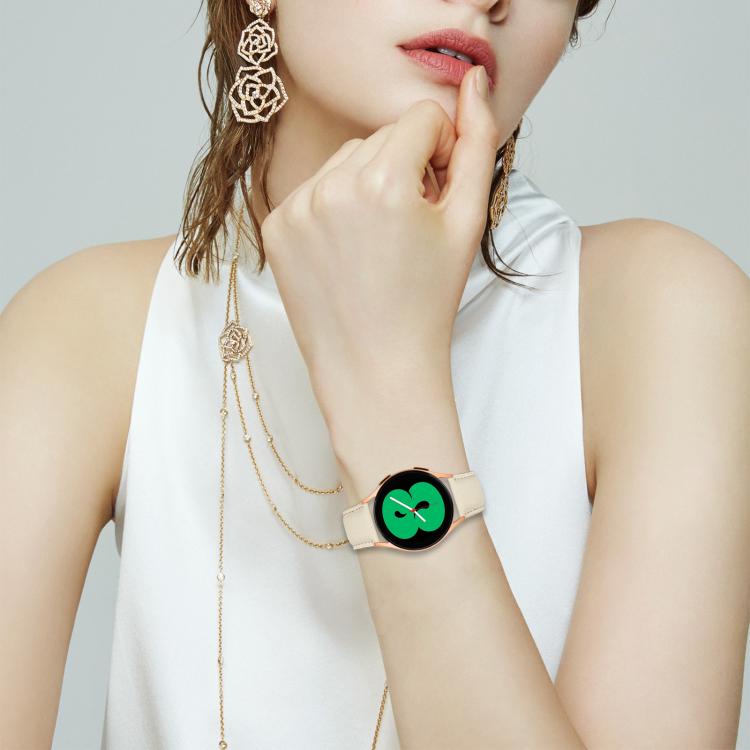 20mm Lychee Texture Rose Gold Turtle Back Buckle Leather Watch Band(Coffee Color) - free shipping - PMC TechLife - Order now!