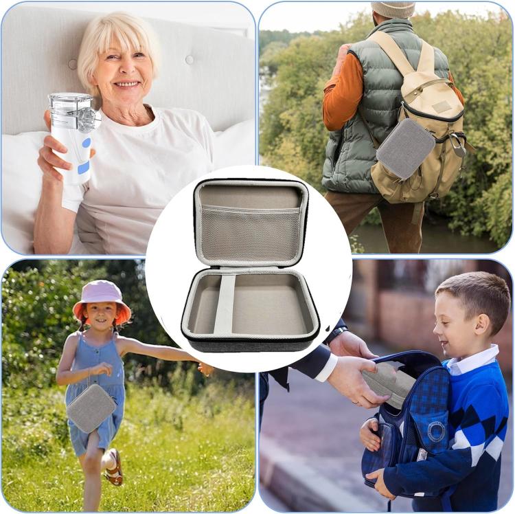 Portable Nebulizer Case Inhaler Travel Bag for Adult Handheld Asthma Machine Organizer - free shipping - PMC TechLife - Order now!