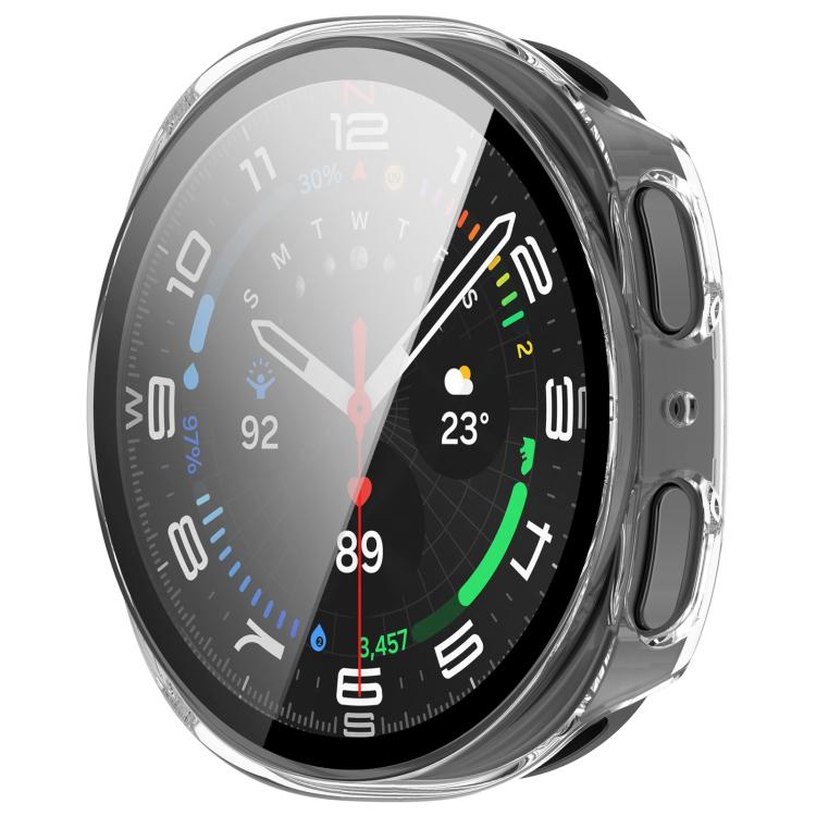 For Samsung Galaxy Watch 8 40mm Tempered Film Integrated PC Watch Cover(Transparent) - free shipping - PMC TechLife - Order now!