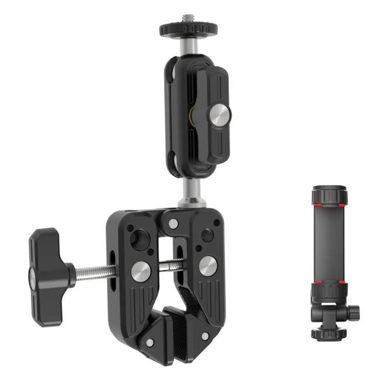 JMARY MS-90 For Action Cameras Super Clamp Mount Magic Arm Double Ball Head Adapter - free shipping - PMC TechLife - Order now!