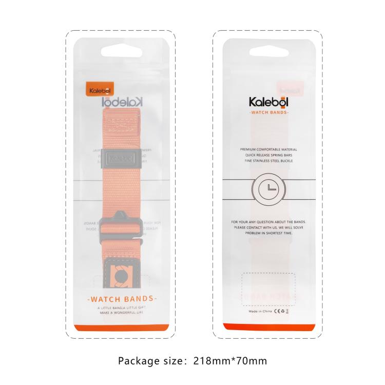 For Samsung Galaxy Watch Ultra 47mm / Ultra 2025 Kalebol Braided Nylon Sport Watch Band(Black) - free shipping - PMC TechLife - Order now!