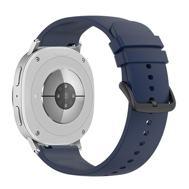 For Samsung Galaxy Watch8 / Watch8 Classic Round Tail Silicone Watch Band(Midnight Blue) - free shipping - PMC TechLife - Order now!