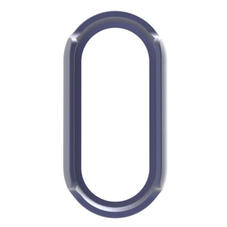 For Xiaomi Mi Band 8 / 9 Ceramic / 10 Ceramic Half Coverage Hollow PC Watch Protective Cover(Midnight Blue) - free shipping - PMC TechLife - Order now!