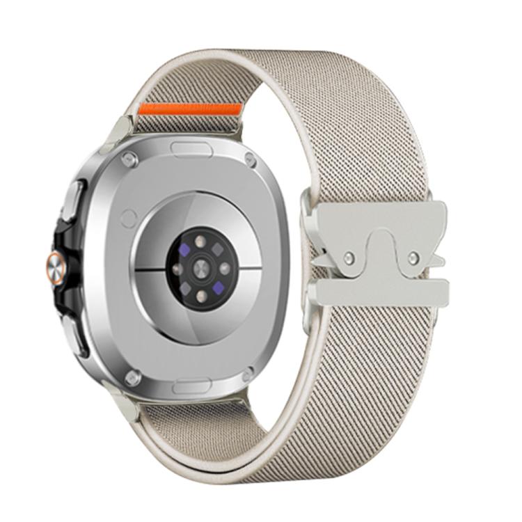 For Samsung Galaxy Watch8 / Watch8 Classic Parachute Buckle Stretch Nylon Watch Band(Starlight) - free shipping - PMC TechLife - Order now!