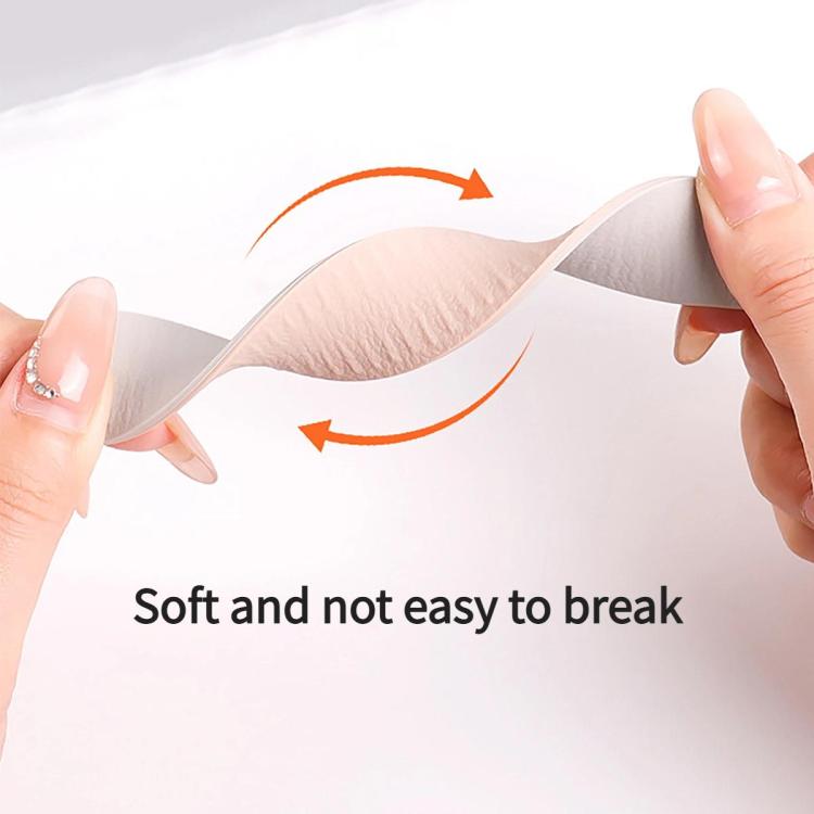 22mm Lychee Texture Soft Magnetic Silicone Watch Band(Milk Tea White) - free shipping - PMC TechLife - Order now!