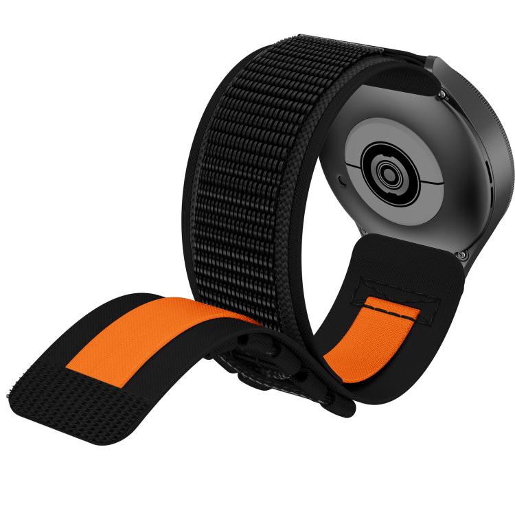 20mm Universal Braided Cord Nylon Hook and Loop Fastener Watch Band(Black) - free shipping - PMC TechLife - Order now!