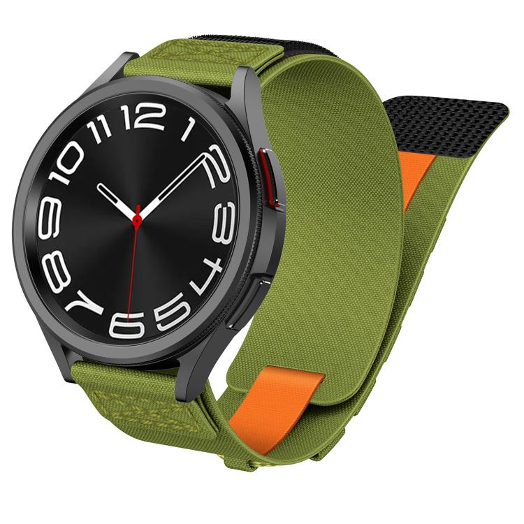 22mm Universal Braided Cord Nylon Hook and Loop Fastener Watch Band(Green) - free shipping - PMC TechLife - Order now!