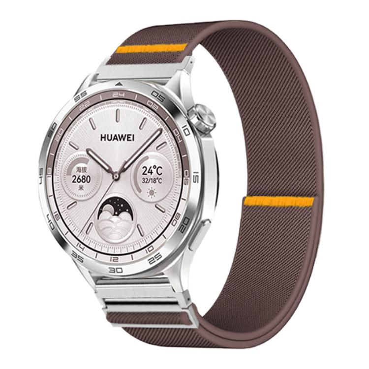 22mm Adjustable Single Loop Elastic Nylon Watch Band(Smokey Purple) - free shipping - PMC TechLife - Order now!