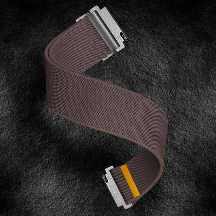 22mm Adjustable Single Loop Elastic Nylon Watch Band(Smokey Purple) - free shipping - PMC TechLife - Order now!