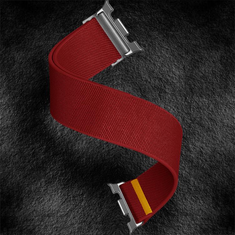 For Samsung Galaxy Watch8 / Watch8 Classic Adjustable Single Loop Elastic Nylon Watch Band(Red) - free shipping - PMC TechLife - Order now!