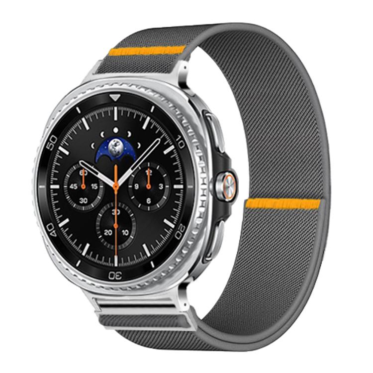 For Samsung Galaxy Watch8 / Watch8 Classic Adjustable Single Loop Elastic Nylon Watch Band(Gray) - free shipping - PMC TechLife - Order now!