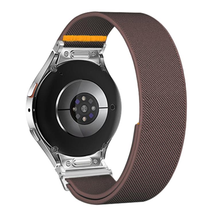 For Samsung Galaxy Watch FE / 7 / 6 / 5 / 4 Adjustable Single Loop Elastic Nylon Watch Band(Smokey Purple) - free shipping - PMC TechLife - Order now!