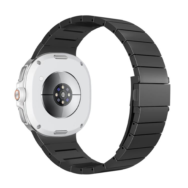 For Samsung Galaxy Watch8 / Watch8 Classic Integrated One Bead Stainless Steel Watch Band(Black) - free shipping - PMC TechLife - Order now!