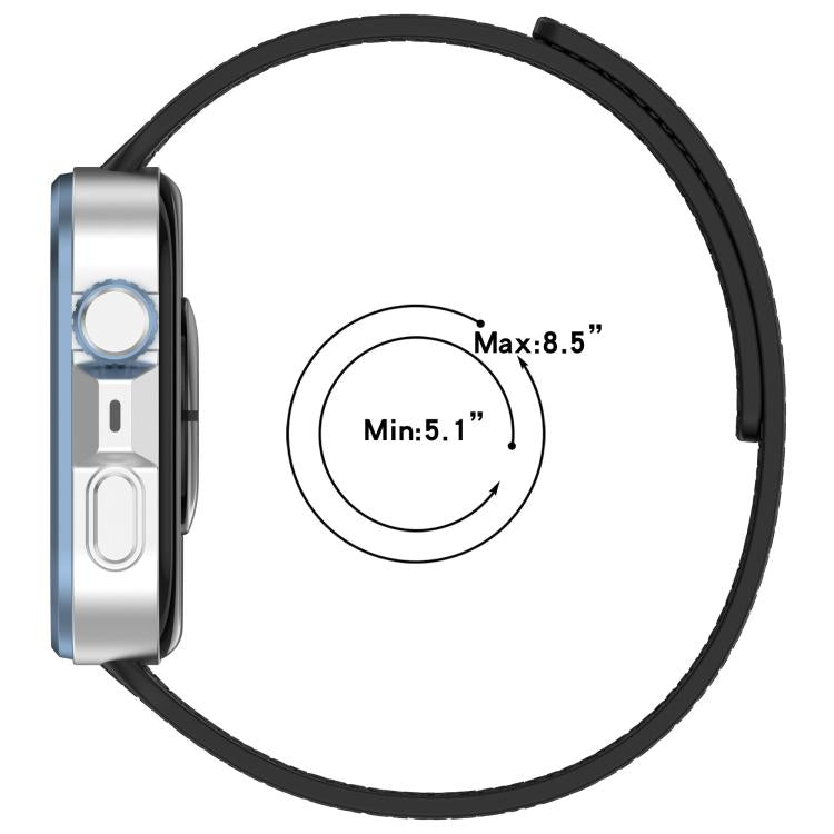 For Huawei Watch Fit4 / Fit4 Pro / Fit3 Lychee Texture Soft Magnetic Silicone Watch Band(Light Yellow) - free shipping - PMC TechLife - Order now!