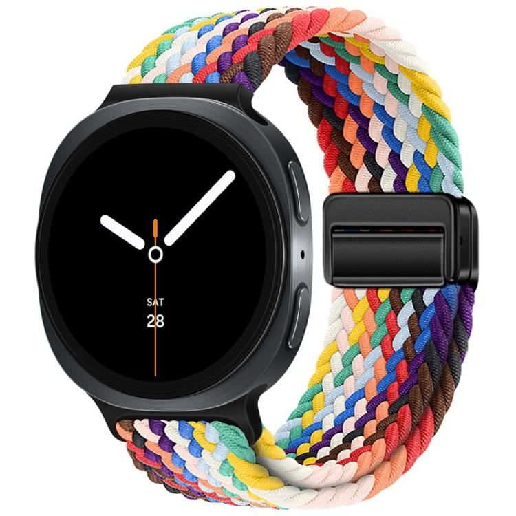 For Samsung Galaxy Watch8 / Watch8 Classic Loop Magnetic Buckle Braided Nylon Watch Band(Seven Colors) - free shipping - PMC TechLife - Order now!