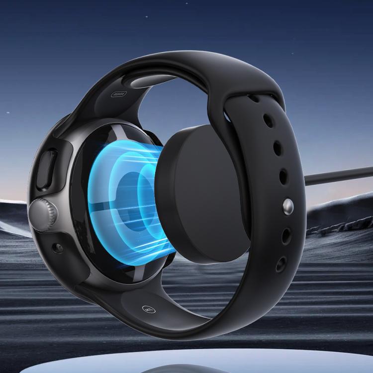 For Google Pixel Watch4 45mm Tempered Film Integrated PC Watch Protective Cover(Black) - free shipping - PMC TechLife - Order now!