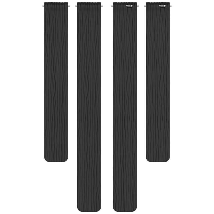12mm Striped Soft Magnetic Silicone Watch Band(Purple) - free shipping - PMC TechLife - Order now!