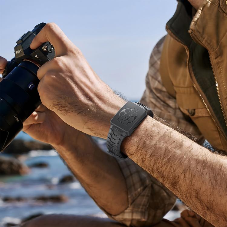 For WHOOP 4.0  Integrated TPU Watch Band(Black) - free shipping - PMC TechLife - Order now!