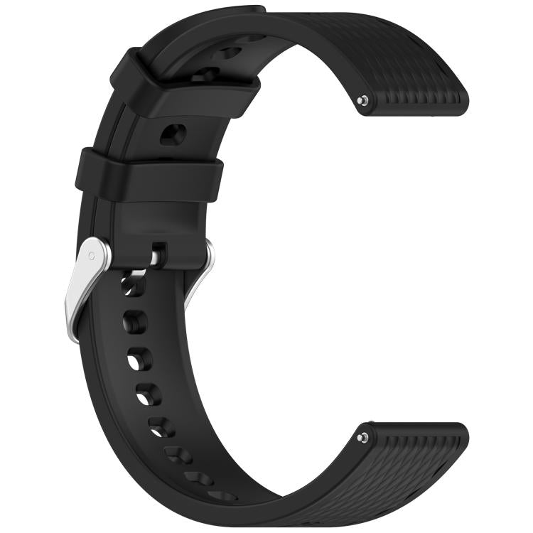 For OnePlus Watch 3 43mm Rhombic Texture Groove Silicone Watch Band(Black) - free shipping - PMC TechLife - Order now!