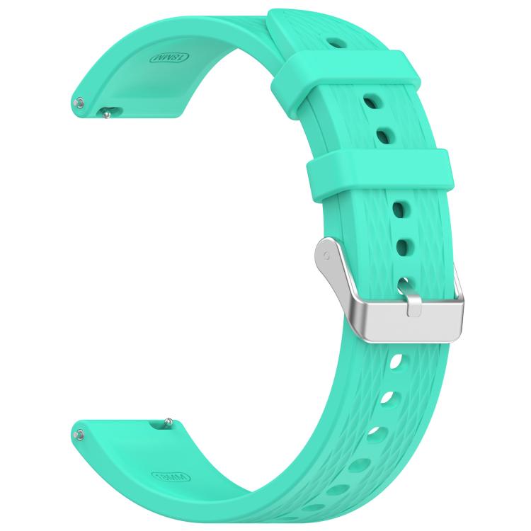For OnePlus Watch 3 43mm Rhombic Texture Groove Silicone Watch Band(Teal) - free shipping - PMC TechLife - Order now!
