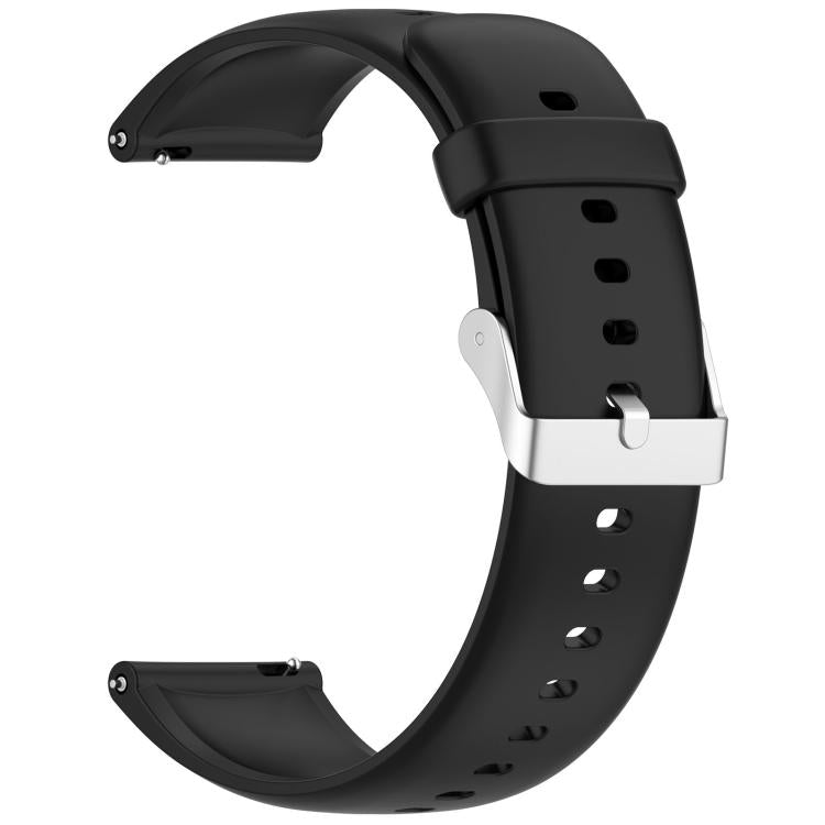 For CMF Watch 3 Pro / CMF Watch Pro2 Solid Color Silicone Watch Band(Black) - free shipping - PMC TechLife - Order now!
