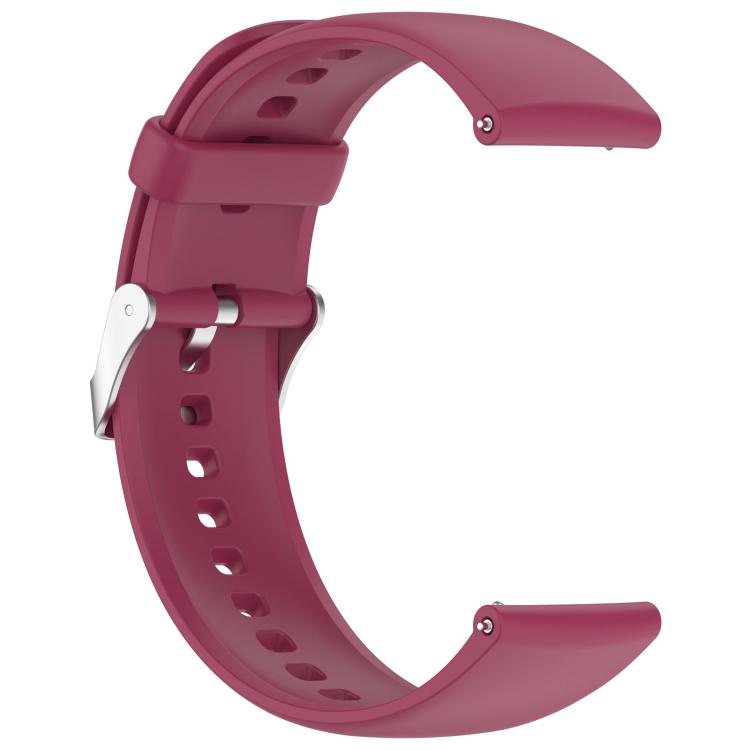 For CMF Watch 3 Pro / CMF Watch Pro2 Solid Color Silicone Watch Band(Wine Red) - free shipping - PMC TechLife - Order now!
