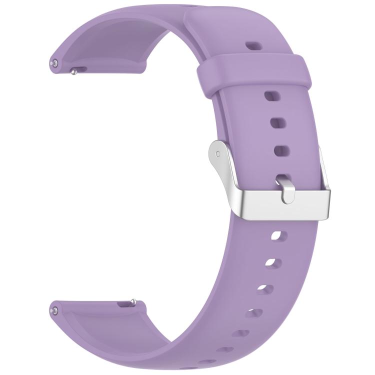For CMF Watch 3 Pro / CMF Watch Pro2 Solid Color Silicone Watch Band(Light Purple) - free shipping - PMC TechLife - Order now!