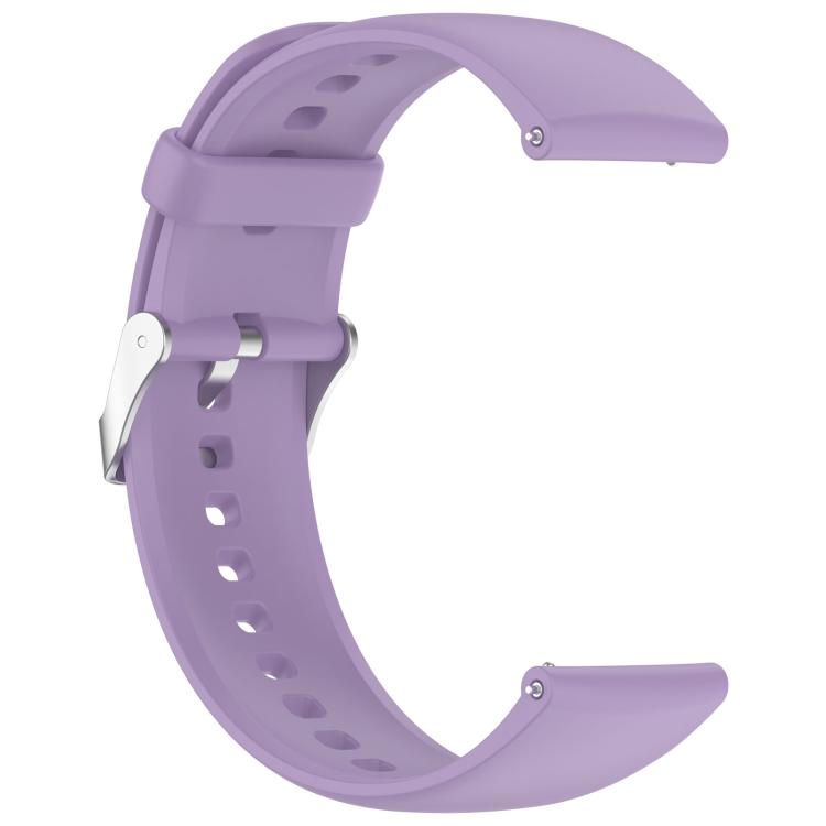 For CMF Watch 3 Pro / CMF Watch Pro2 Solid Color Silicone Watch Band(Light Purple) - free shipping - PMC TechLife - Order now!