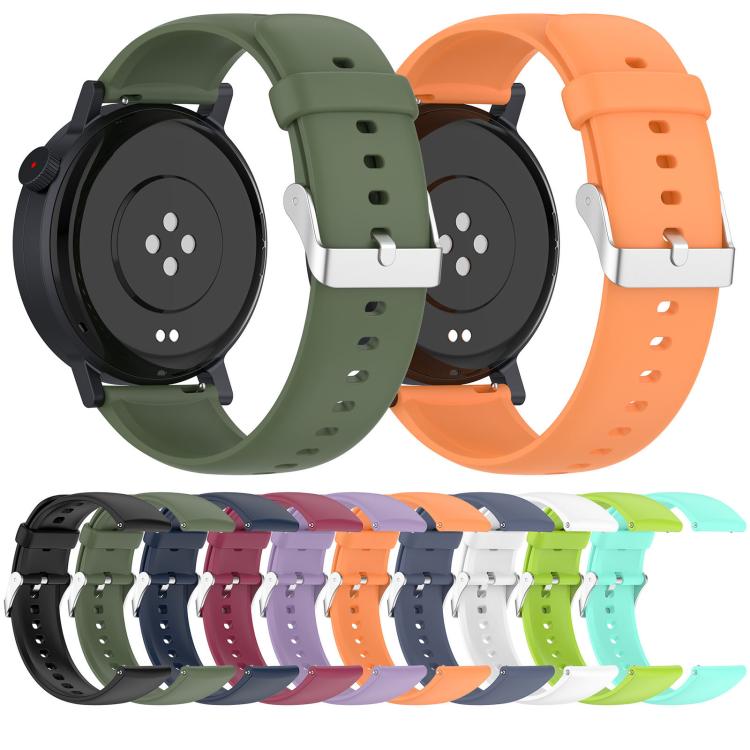 For CMF Watch 3 Pro / CMF Watch Pro2 Solid Color Silicone Watch Band(Dark Green) - free shipping - PMC TechLife - Order now!