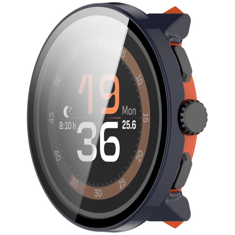 For Suunto Run Tempered Film Integrated PC Watch Protective Cover(Ink Blue) - free shipping - PMC TechLife - Order now!