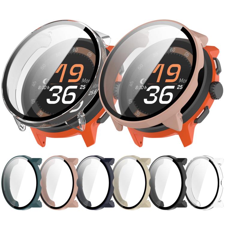 For Suunto Run Tempered Film Integrated PC Watch Protective Cover(Pine Green) - free shipping - PMC TechLife - Order now!