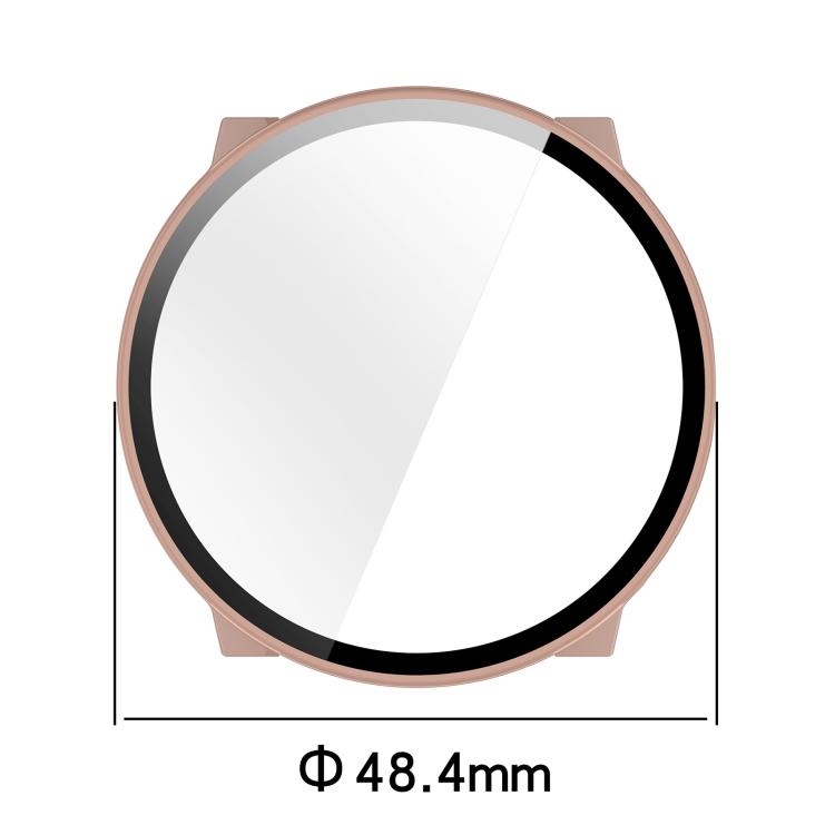 For Suunto Run Tempered Film Integrated PC Watch Protective Cover(Ivory White) - free shipping - PMC TechLife - Order now!
