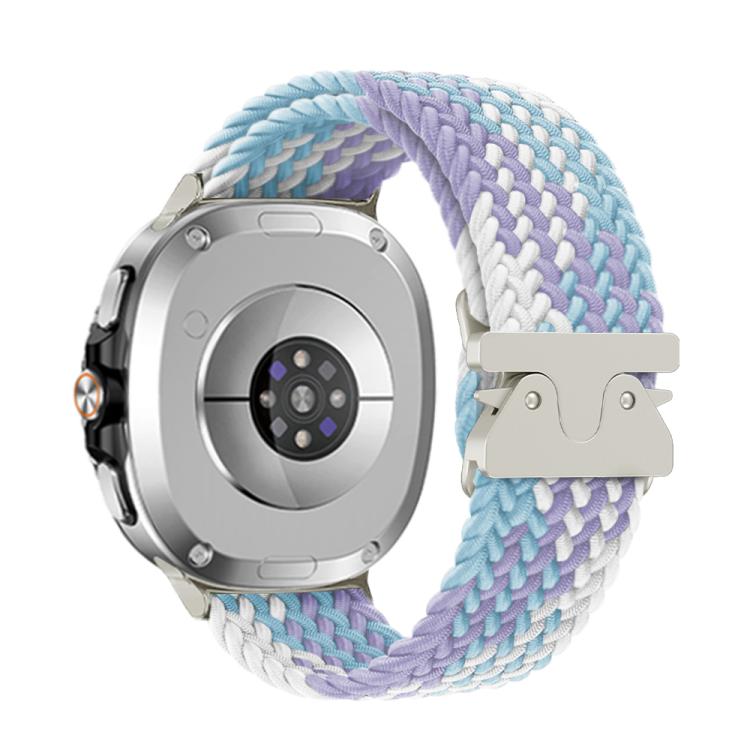 For Samsung Galaxy Watch8 / Watch8 Classic Parachute Buckle Braided Nylon Watch Band(Violet) - free shipping - PMC TechLife - Order now!