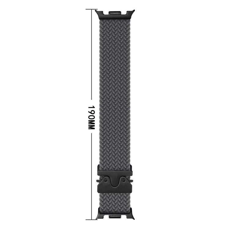 For Samsung Galaxy Watch8 / Watch8 Classic Parachute Buckle Braided Nylon Watch Band(Starlight) - free shipping - PMC TechLife - Order now!