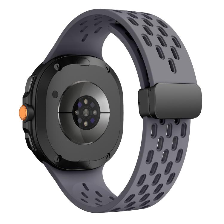 For Samsung Galaxy Watch8 / Watch8 Classic Mesh Magnetic Silicone Watch Band(Space Gray) - free shipping - PMC TechLife - Order now!