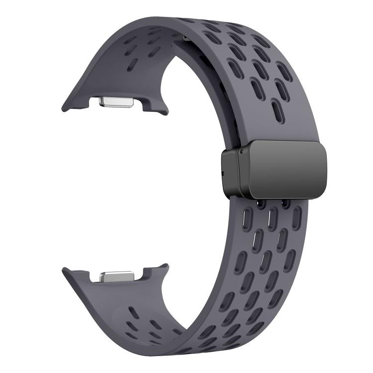For Samsung Galaxy Watch8 / Watch8 Classic Mesh Magnetic Silicone Watch Band(Space Gray) - free shipping - PMC TechLife - Order now!