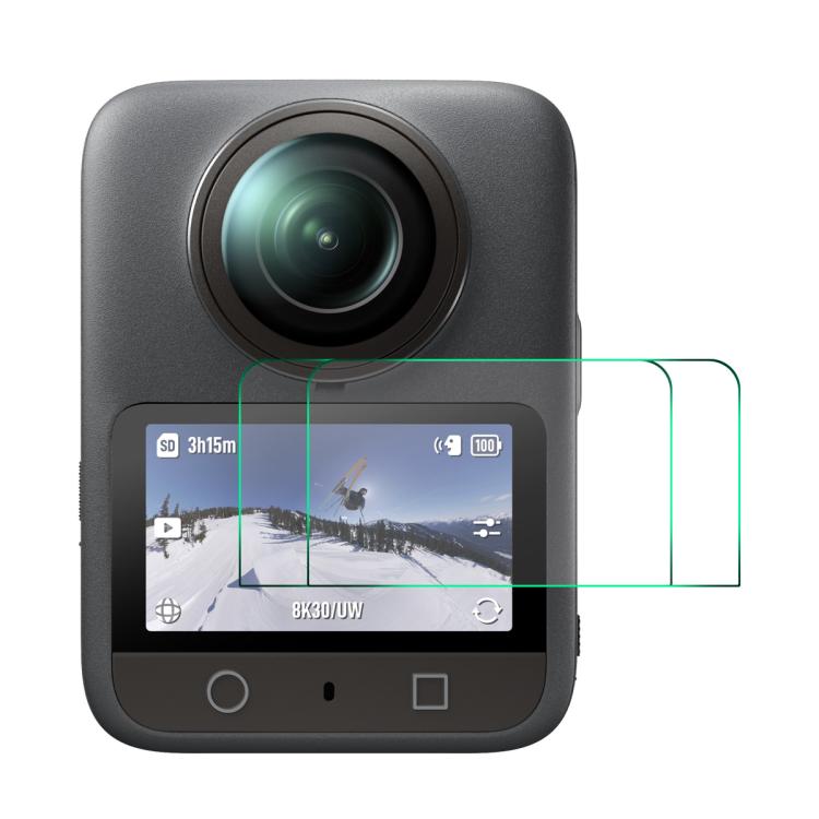 For DJI Osmo 360 2pcs ENKAY Hat-Prince 0.2mm 9H Tempered Glass Screen Protector Watch Film - free shipping - PMC TechLife - Order now!