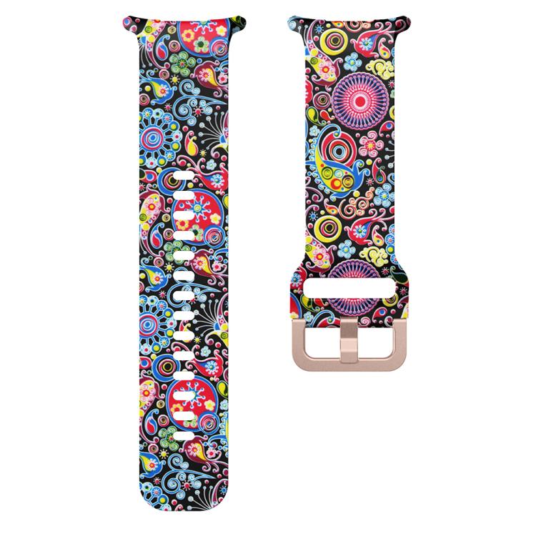 For Samsung Galaxy Watch Ultra 47mm / Ultra 2025 Printed Silicone Watch Band(Colorful Jellyfish) - free shipping - PMC TechLife - Order now!