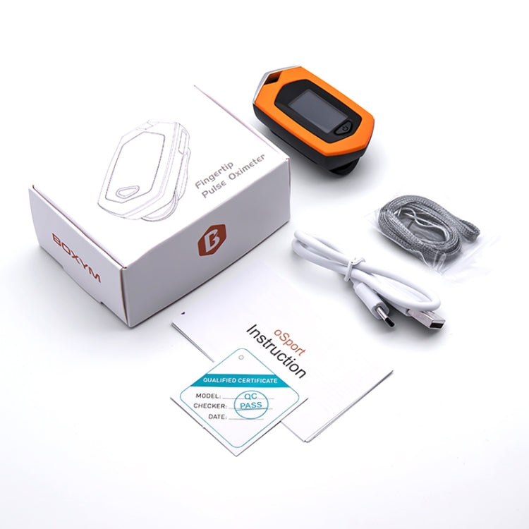 Portable Pulsioximetro Finger spo2 Pulse Oxymeter Blood Oxygen Monitor Saturatiemeter (Orange) - free shipping - PMC TechLife - Order now!