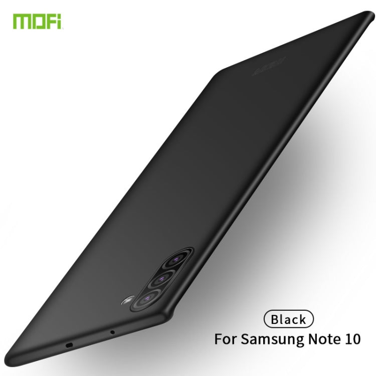 MOFI Frosted PC Ultra-thin Hard Case for Galaxy Note10(Black) - Galaxy Phone Cases by MOFI | Online Shopping South Africa | PMC TechLife