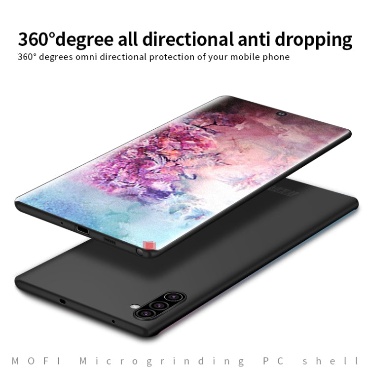 MOFI Frosted PC Ultra-thin Hard Case for Galaxy Note10(Black) - Galaxy Phone Cases by MOFI | Online Shopping South Africa | PMC TechLife